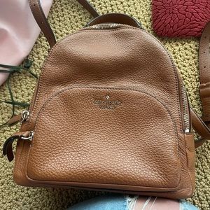 Kate Spade Leather Backpack Purse